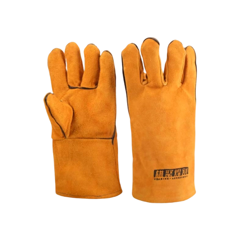 Heat-Resistant Cowhide Welding Gloves