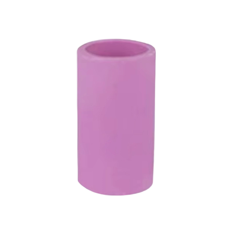 Vibrant Pink Ceramic Nozzle for Industrial Applications