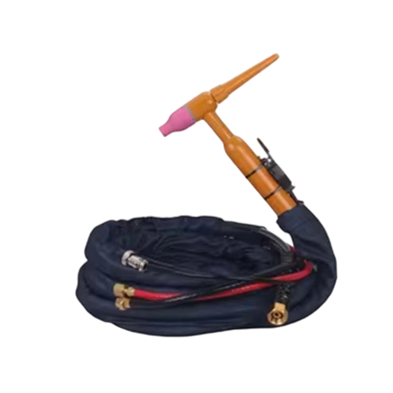 Ergonomic Orange Handle TIG Welding Torch for Precision Metalwork