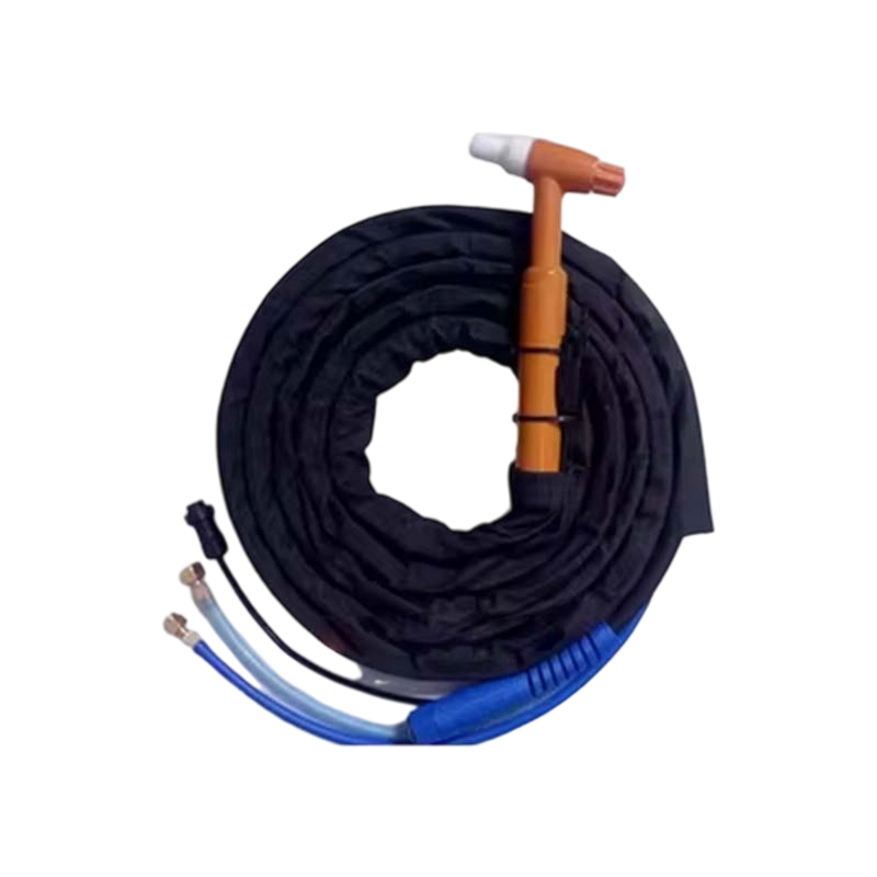 Blue Cables Orange-Handled TIG Welding Torch