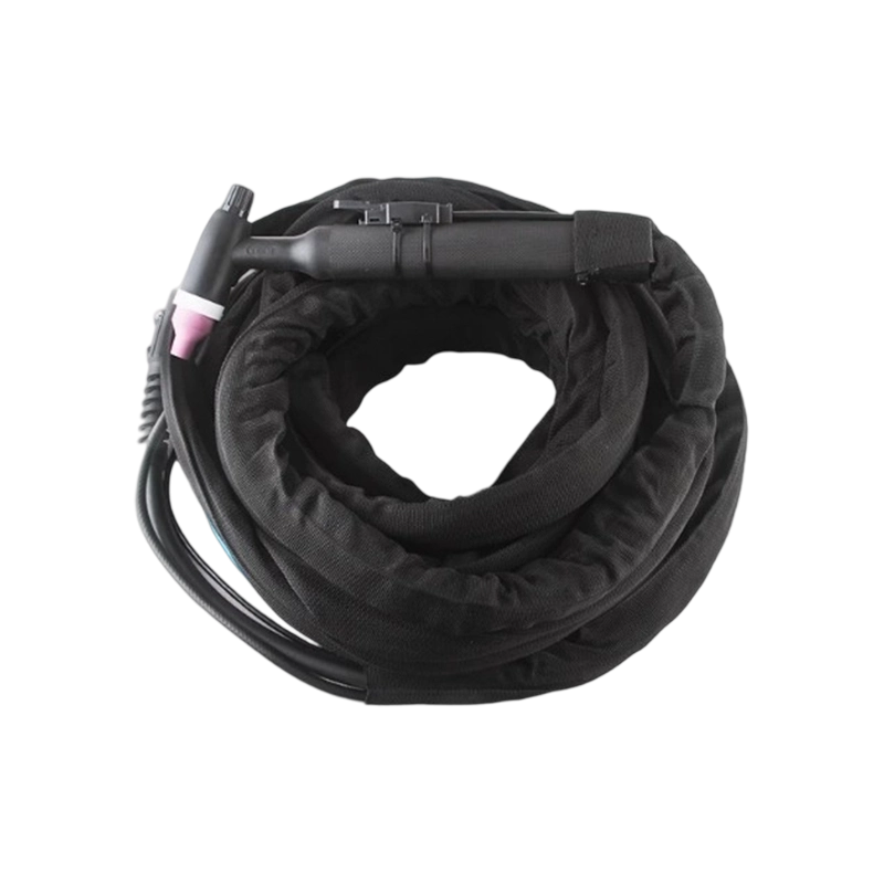 Compact Purple-Nozzle TIG Welding Torch for Welding Applications